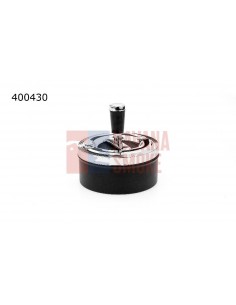 40043А Пепельница вращающаяся черная 110 мм - купить в интернет-магазине Havana Smoke