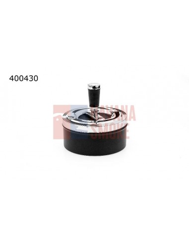 40043А Пепельница вращающаяся черная 110 мм - купить в интернет-магазине Havana Smoke