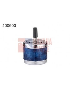 400603А Пепельница вращающаяся синяя кроко 80 мм - купить в интернет-магазине Havana Smoke