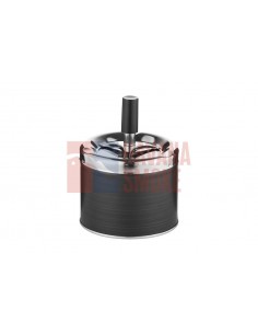 400616 Пепельница вращающаяся черная матовая 9см - купить в интернет-магазине Havana Smoke