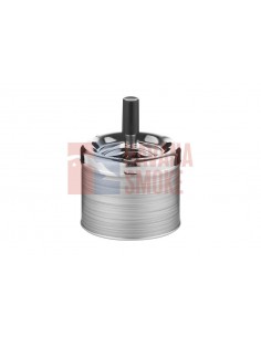 400617 Пепельница вращающаяся серая матовая 9см - купить в интернет-магазине Havana Smoke