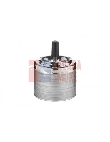 400617 Пепельница вращающаяся серая матовая 9см - купить в интернет-магазине Havana Smoke