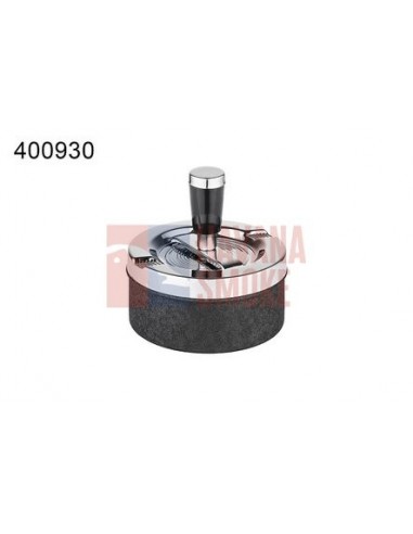 40093А Пепельница вращающаяся черная матовая 90 мм - купить в интернет-магазине Havana Smoke