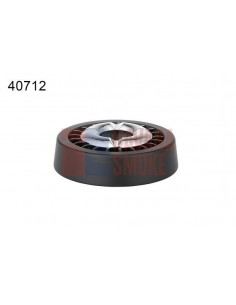 40712A Пепельница 13см черная  - купить в интернет-магазине Havana Smoke