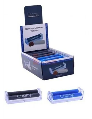 Машинка сигаретная CHAMP plast 78mm прозрачные 590371 -12