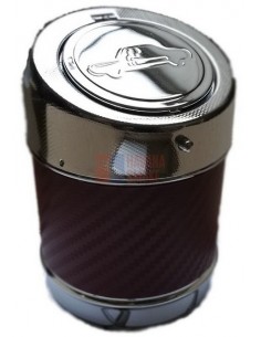 11506 Пепельница для автомобиля металлическая бордовая - купить в интернет-магазине Havana Smoke