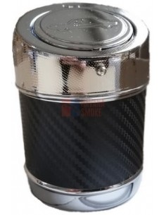 11509 Пепельница для автомобиля металлическая черная - купить в интернет-магазине Havana Smoke