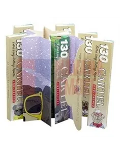 Сигаретная бумага CARTEL 130 +TIPS UNBLEACHED (24пач х 32лист)