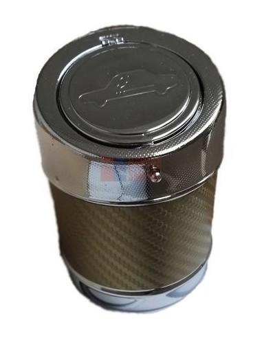 11511 Пепельница для автомобиля металлическая золотистая - купить в интернет-магазине Havana Smoke