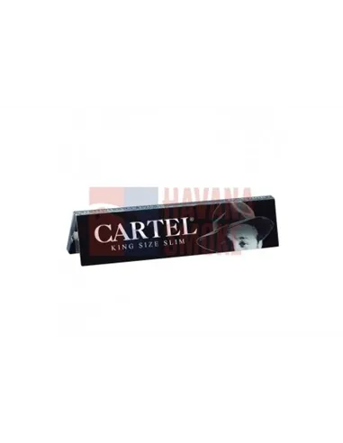 Сигаретная бумага CARTEL BLACK KING SIZE SLIM (50пач х 32лист)