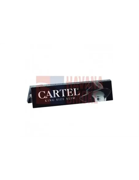 Сигаретная бумага CARTEL BLACK KING SIZE SLIM (50пач х 32лист)