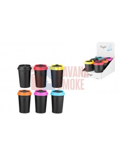 405140 Пепельница пластиковая д/авто 6 цветов (набор 6шт) - купить в интернет-магазине Havana Smoke