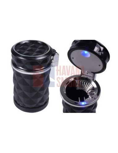510941 Пепельница для автомобиля черная (высота 11см, диам. 7см) - купить в интернет-магазине Havana Smoke