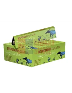 Сигаретная бумага DESPERADO SUPER FINE KING SIZE SLIM (50пач х 32лист)