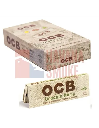 Сигаретная бумага OCB 1.1/4 ORGANIC (25пач x 50лист) OCBORG/40/25