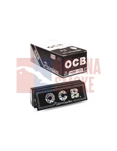 Сигаретная бумага OCB 1.1/4 PREMIUM 78 + БУМ.ФИЛЬТРЫ (24 пач х50лист) OCBPREMTIP25/24
