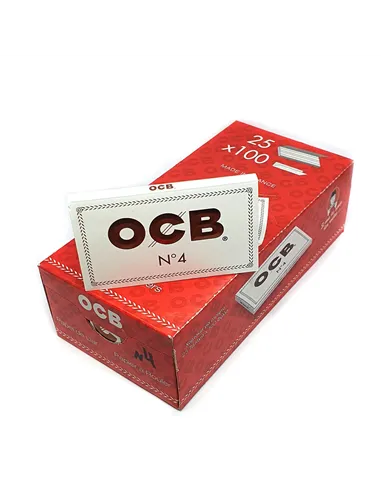 Сигаретная бумага OCB DOUBLE WHITE N4(25пач х 100лист) OCB4/25/25