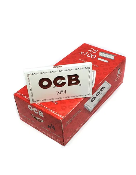 Сигаретная бумага OCB DOUBLE WHITE N4(25пач х 100лист) OCB4/25/25