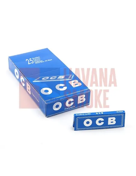 Сигаретная бумага OCB REGULAR BLUE (25пач х 50лист) OCBBLUE/40/25/L