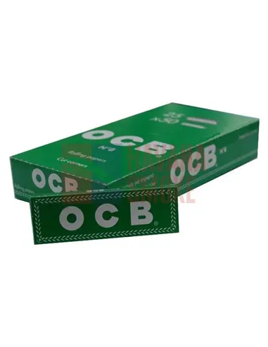 Сигаретная бумага OCB REGULAR №8 GREEN (25пач х 50лист) OCB8CC/40/25