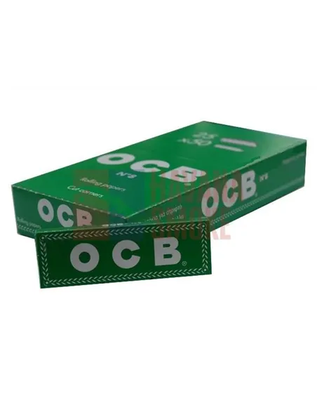 Сигаретная бумага OCB REGULAR №8 GREEN (25пач х 50лист) OCB8CC/40/25