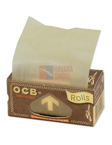 Сигаретная бумага OCB ROLLS VIRGIN в рулонах 24шт(44 х 4000) OCBRSUNB/10/24