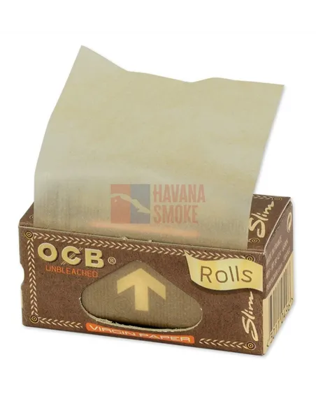 Сигаретная бумага OCB ROLLS VIRGIN в рулонах 24шт(44 х 4000) OCBRSUNB/10/24