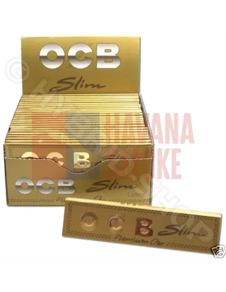 Сигаретная бумага OCB SLIM PREMIUM GOLD (50пач х32лист) OCBSLP5050SPITC