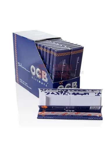 Сигаретная бумага OCB SLIM ULTIMATE + фильтры (32пач х32лист) OCBSLTIPULT2432
