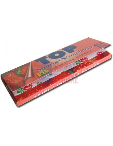 Сигаретная бумага TOP STRAWBERRY 1 1/4 (25пач х 32лист) TOPFL/40/25ST