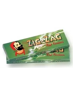 Сигаретная бумага ZIG-ZAG GREEN (50пач х 50лист) ZZGREEN/48/50C