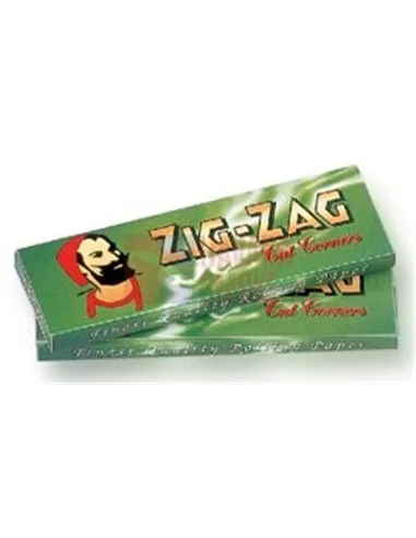 Сигаретная бумага ZIG-ZAG GREEN (50пач х 50лист) ZZGREEN/48/50C