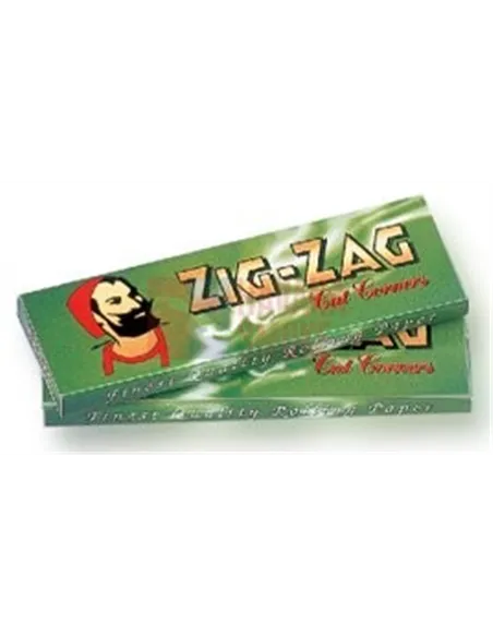 Сигаретная бумага ZIG-ZAG GREEN (50пач х 50лист) ZZGREEN/48/50C