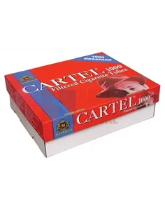 Сигаретные гильзы CARTEL (1000шт) (карт. коробка)