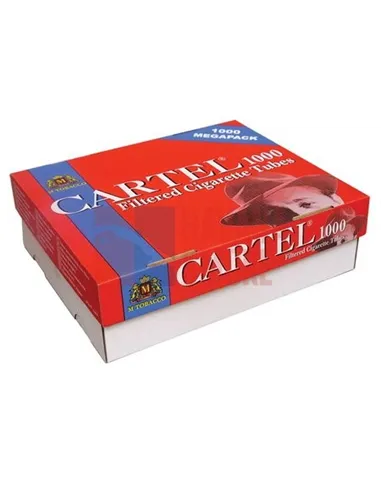 Сигаретные гильзы CARTEL (1000шт) (карт. коробка)