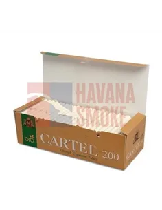 Сигаретные гильзы CARTEL BIO (5пач x 200шт)