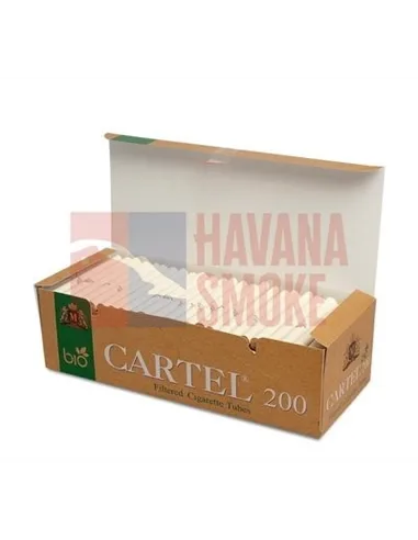 Сигаретные гильзы CARTEL BIO (5пач x 200шт)