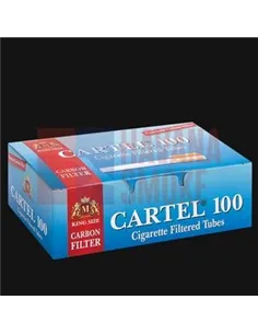 Сигаретные гильзы CARTEL CARBON (угольный фильтр) (5пач x 100шт)