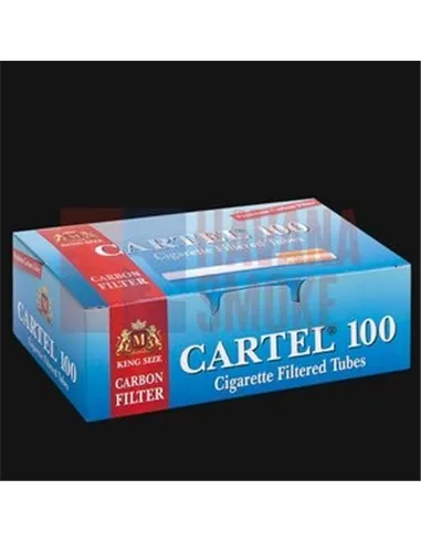 Сигаретные гильзы CARTEL CARBON (угольный фильтр) (5пач x 100шт)