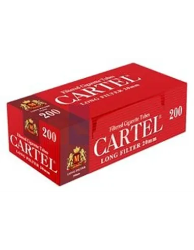 Сигаретные гильзы CARTEL LONGFILTERS (5пач x 200шт)