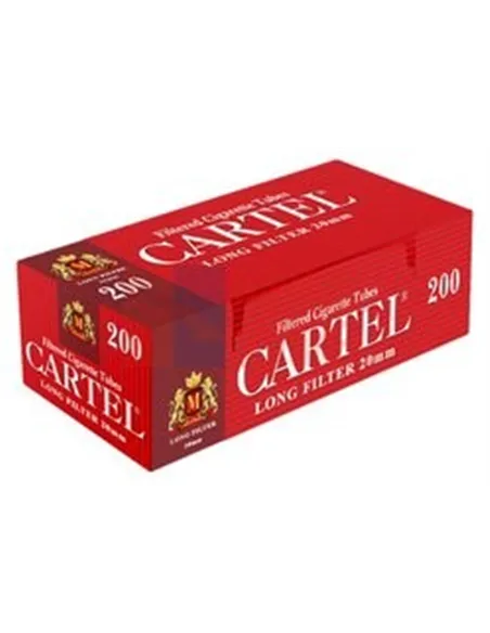 Сигаретные гильзы CARTEL LONGFILTERS (5пач x 200шт)