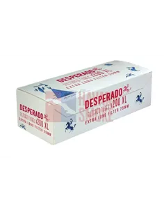 Сигаретные гильзы DESPERADO EXTRA LONG фильтр 25 (5пач x 200шт)