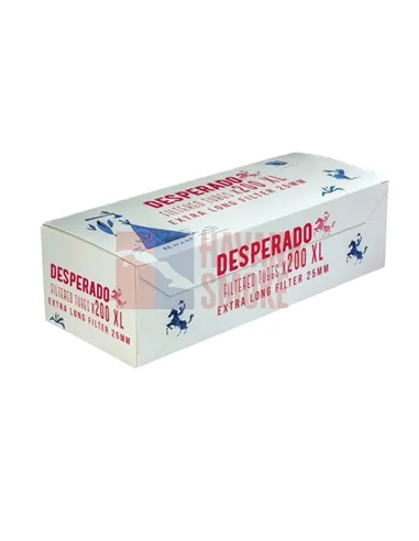 Сигаретные гильзы DESPERADO EXTRA LONG фильтр 25 (5пач x 200шт)