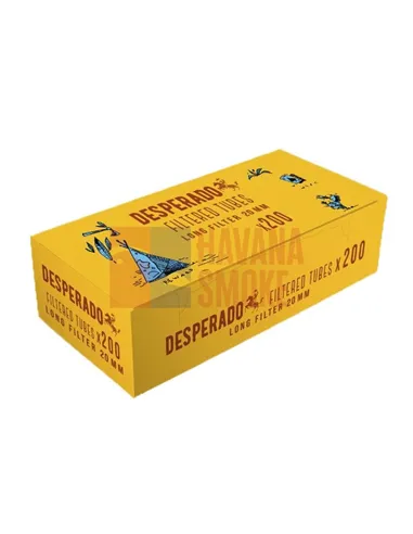 Сигаретные гильзы DESPERADO LONG фильтр 20 (5пач x 200шт)