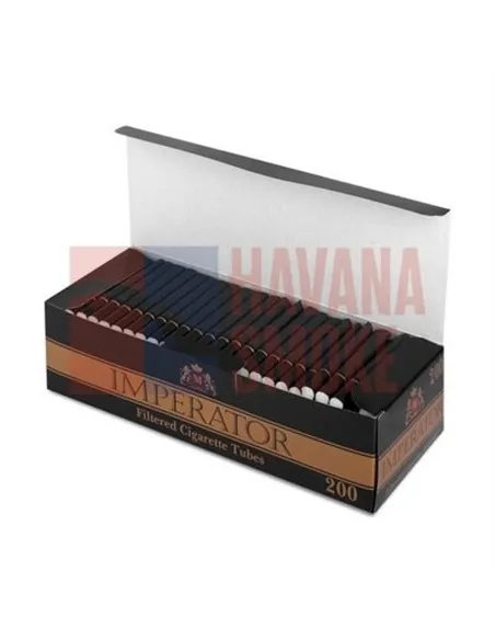 Сигаретные гильзы IMPERATOR BLACK (5пач x 200шт)