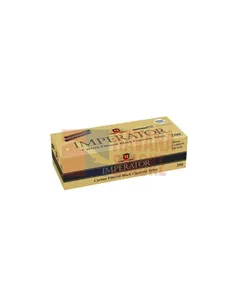 Сигаретные гильзы IMPERATOR BLACK CARBON (угольный фильтр) (5пач x 200шт)