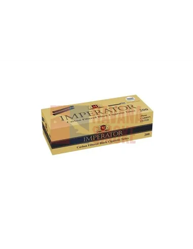 Сигаретные гильзы IMPERATOR BLACK CARBON (угольный фильтр) (5пач x 200шт)