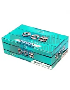 Сигаретные гильзы OCB MENTHOL (5пач x 100шт) TU2052OCBM/100F
