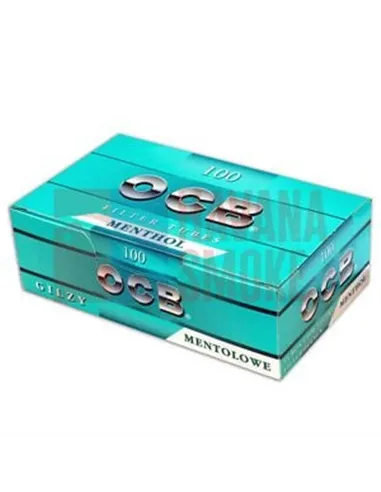 Сигаретные гильзы OCB MENTHOL (5пач x 100шт) TU2052OCBM/100F