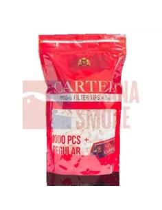 Сигаретные фильтры CARTEL REGULAR 15 X 8 (1000шт)+буклет бумаги